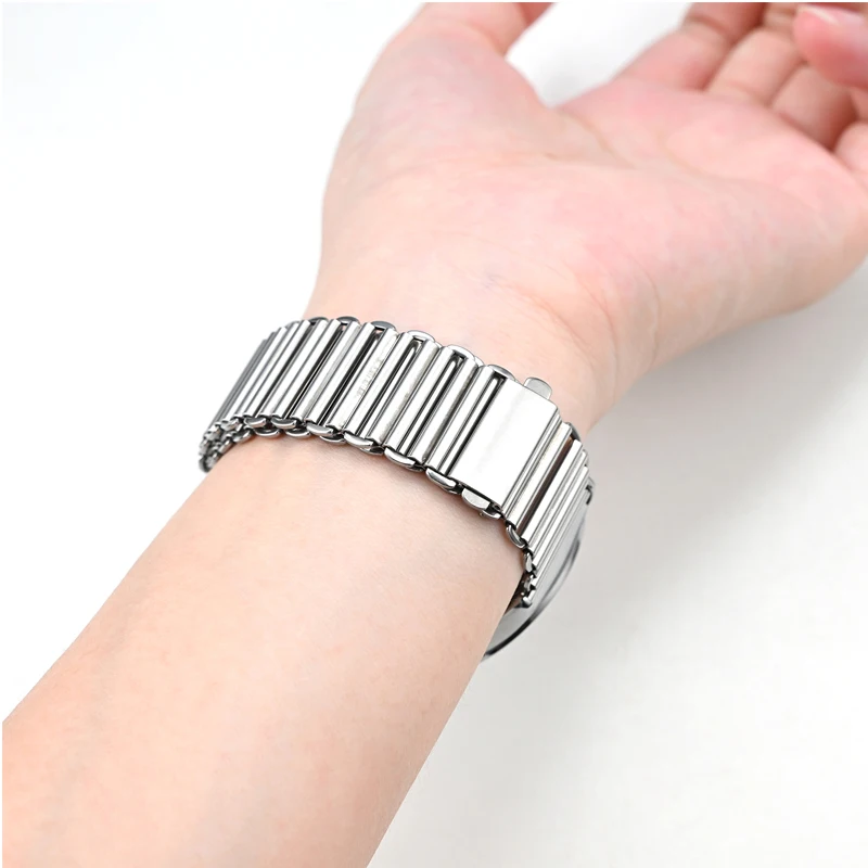 Universal Quick Release Stainless Steel Adjustable Watch Strap Bracelet
