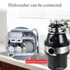 Food Waste Disposer Residue Garbage Processor Air Switch Sewer Rubbish Disposal Crusher Grinder Material Kitchen Sink Appliance 4