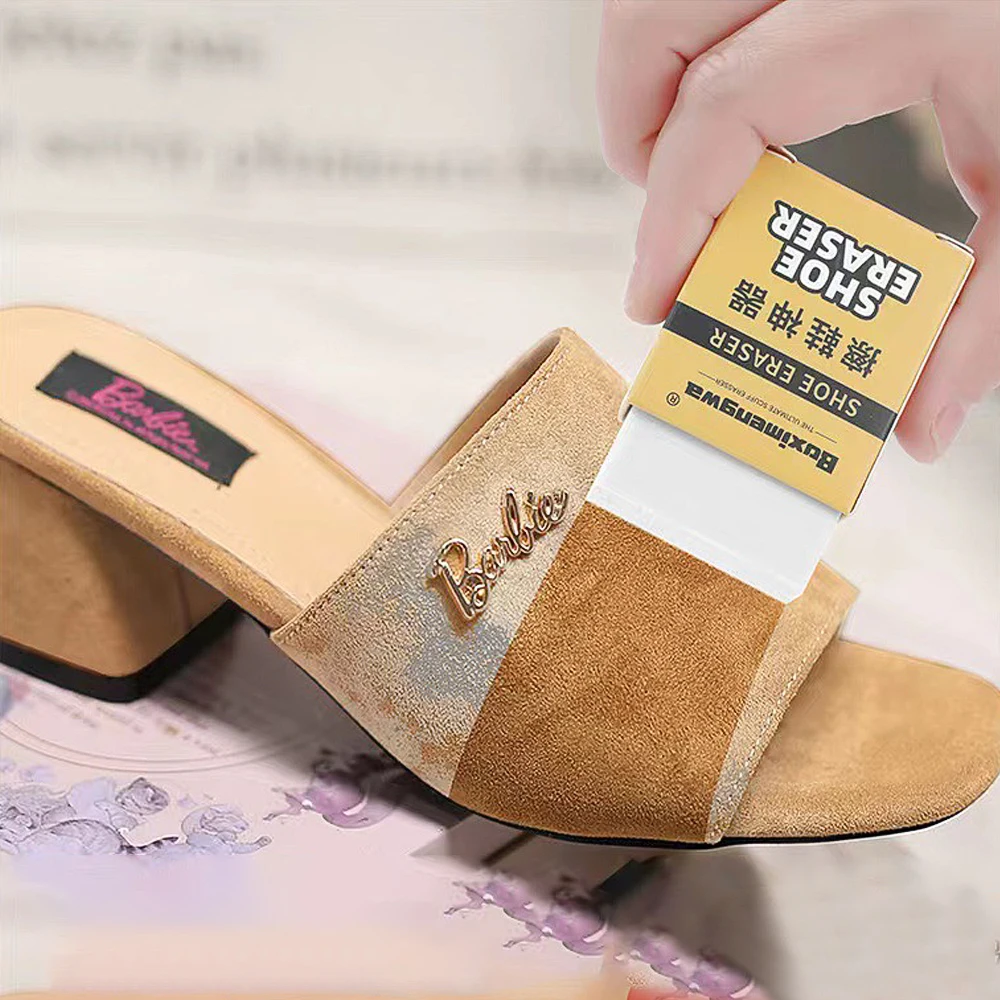 Eraser Shoe Brush White Rubber Block Super Clean Suede Sheepskin Matte Cleaner Leather Scrubbe Sneakers Shoes Care Cleaning Tool 2