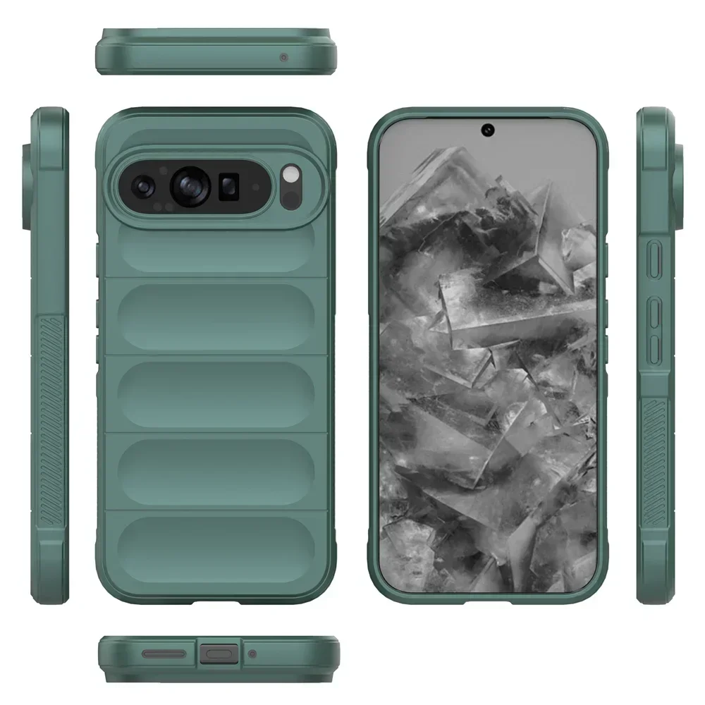 Premium Shockproof Silicone Back Case - Soft Protective Cover