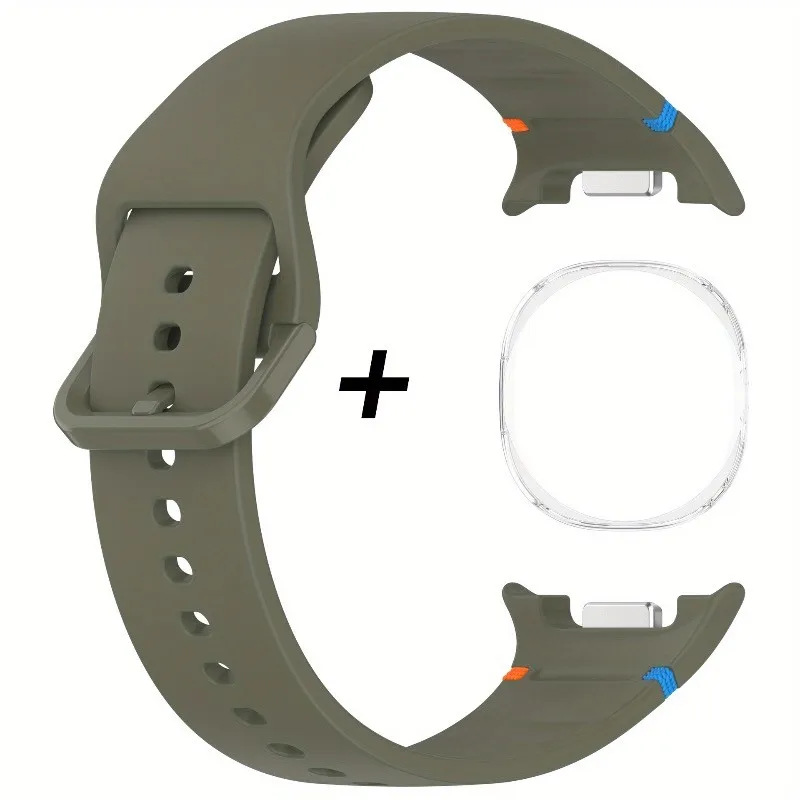 Silicone Strap & TPU Protector Case