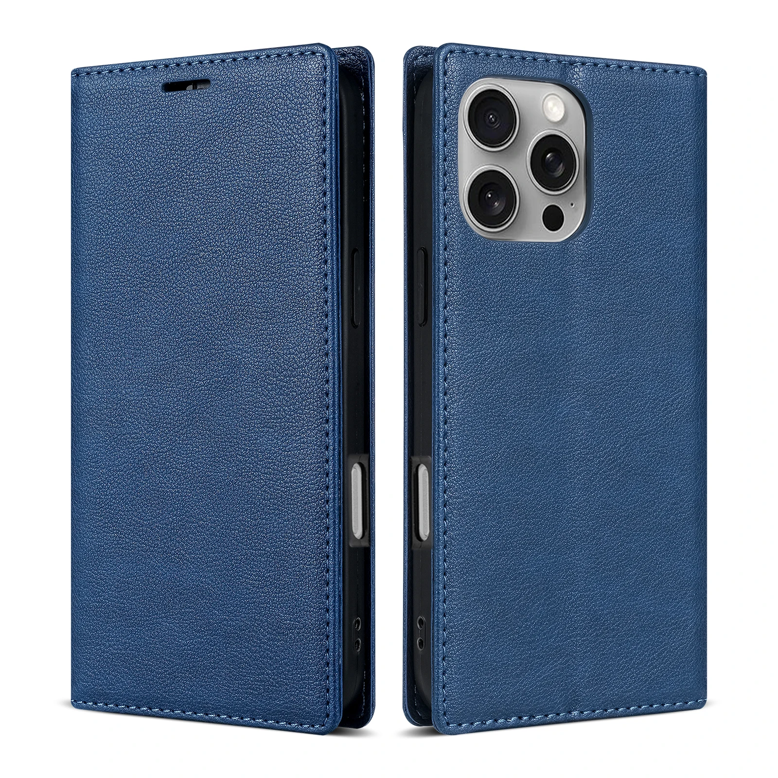 Sleek Retro Flip Leather Wallet Case with Card Slot Holder