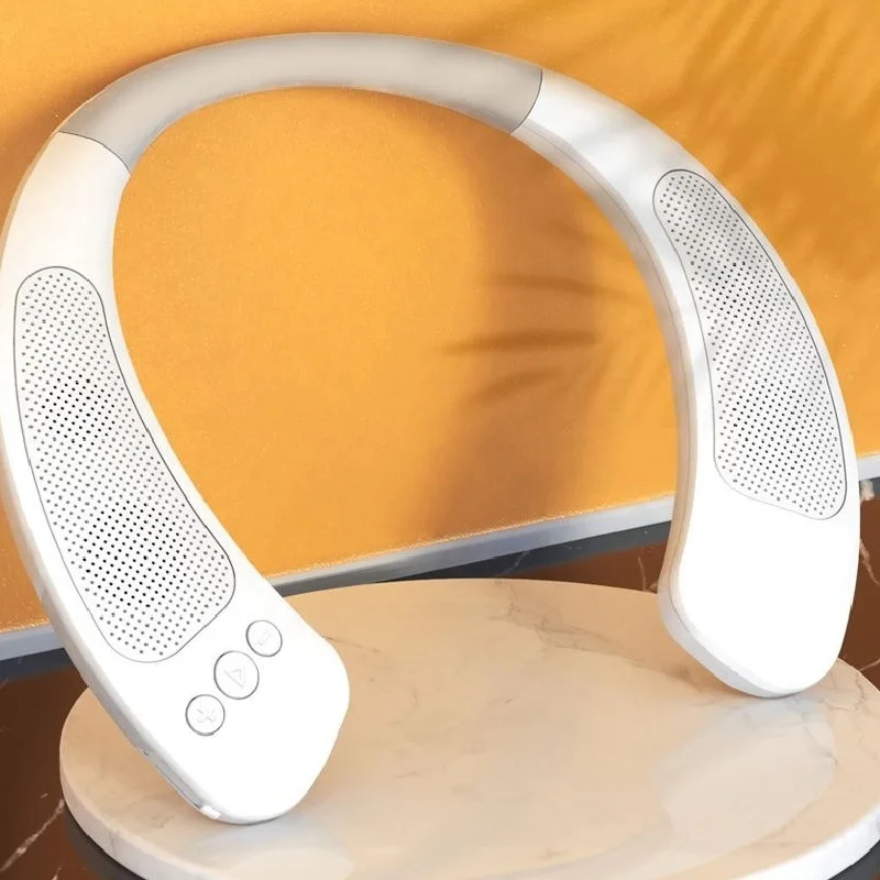 

Bluetooth Speaker Neck Wireless Carries A Small Stereo To Wear Bass