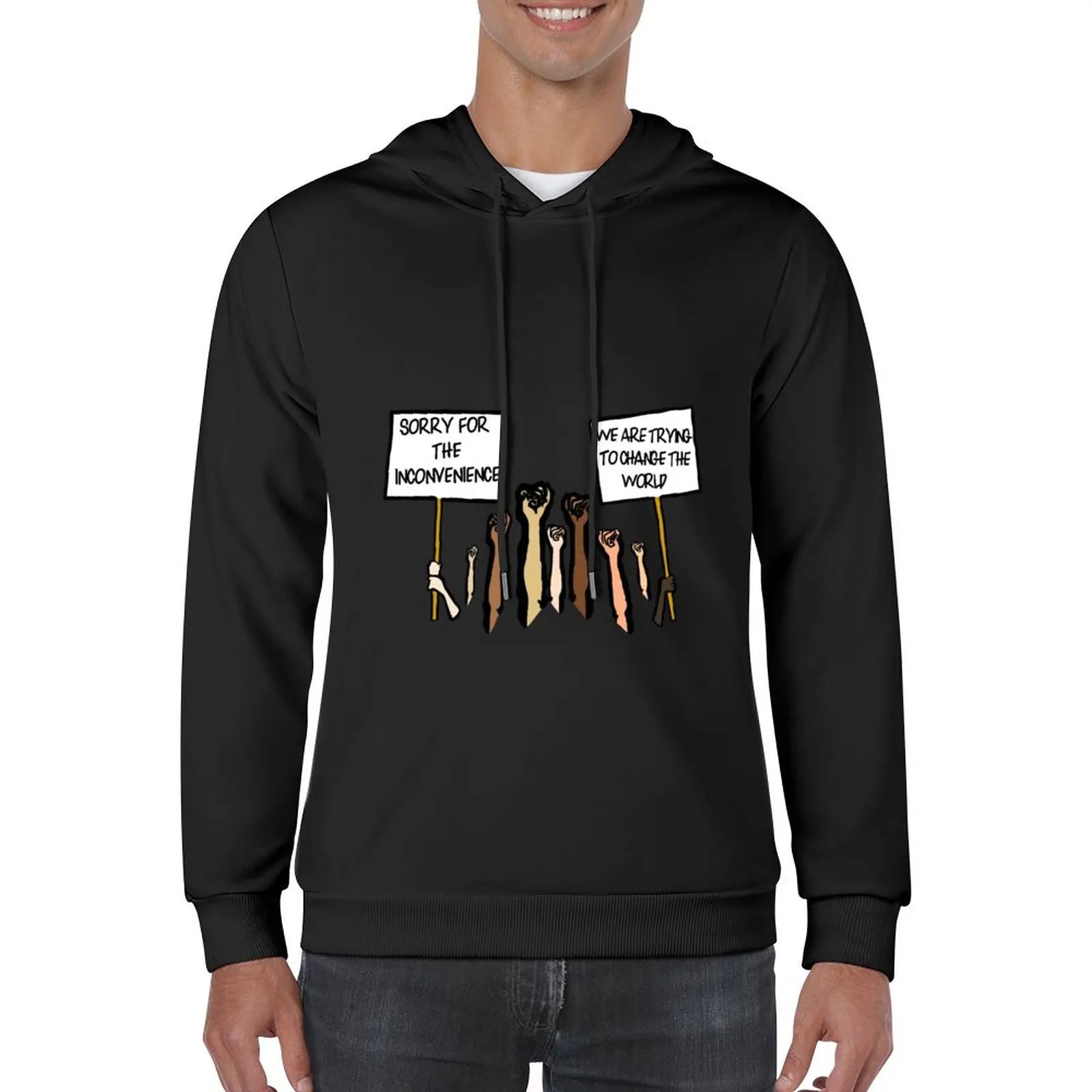 

New Sorry for the Inconvenience...(I Can't Breathe) Pullover Hoodie clothes for men streetwear men autumn hoodie