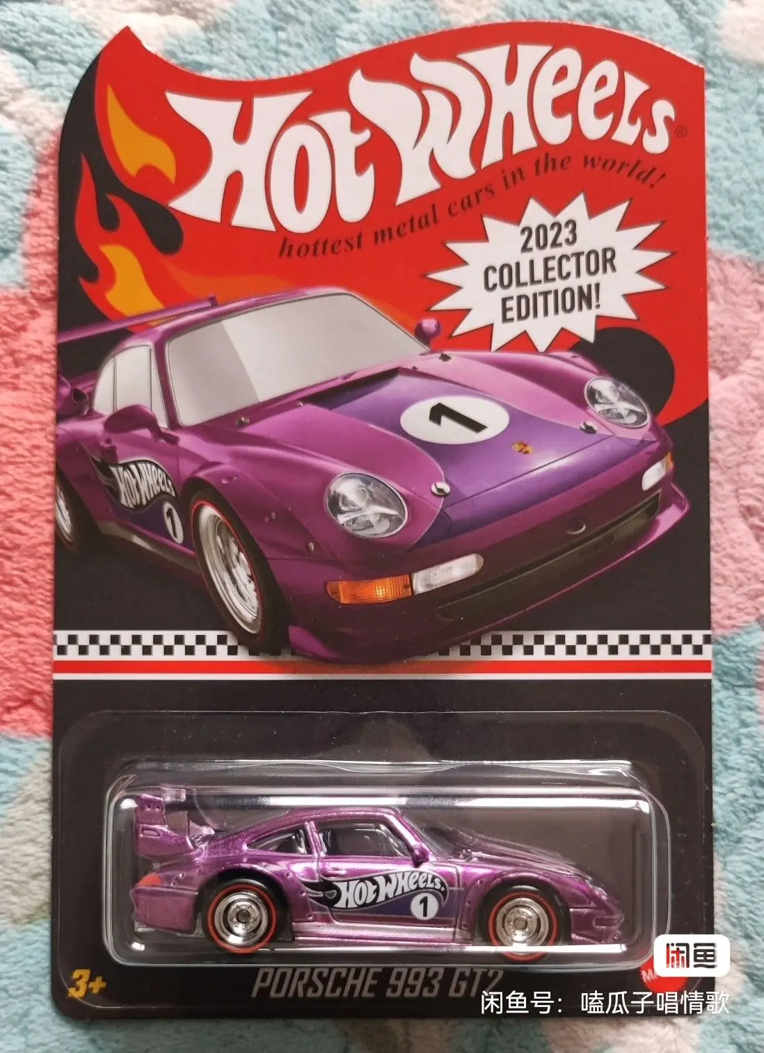

2023 Hot Wheels RLC 1:64 porsche 993 GT2 #1 limited collection of die cast alloy trolley model ornaments