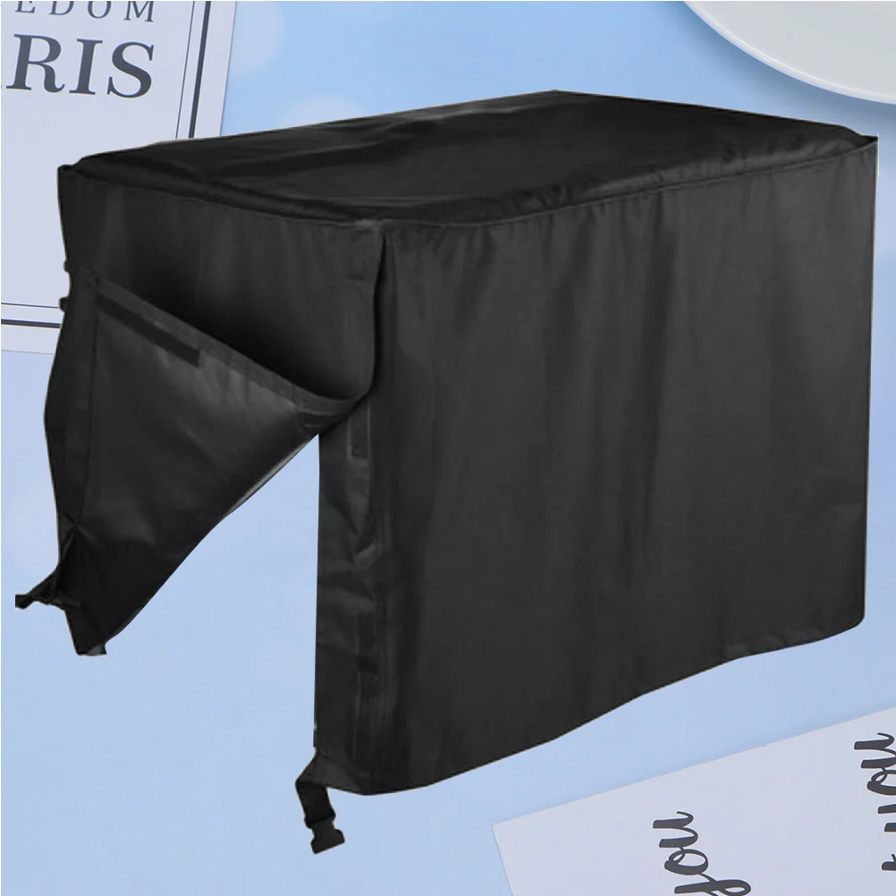 

1Pc Waterproof Universal Generator Cover Rectangular Cover for Outdoor Garden Generator Protection Black (66 x 51 x 51 cm / 26