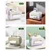 Living Room Tissue Box Environmentally Friendly Multipurpose Remote Control Desktop Creative Napkin Dresser Bathroom Storage Box 5