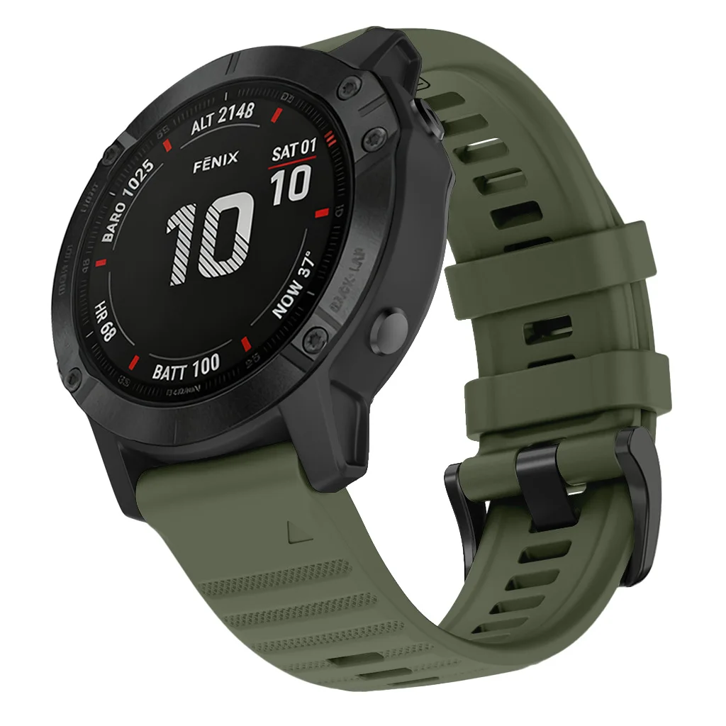 Silicone Outdoor Wristbands with Quickfit Band - 26mm/22mm