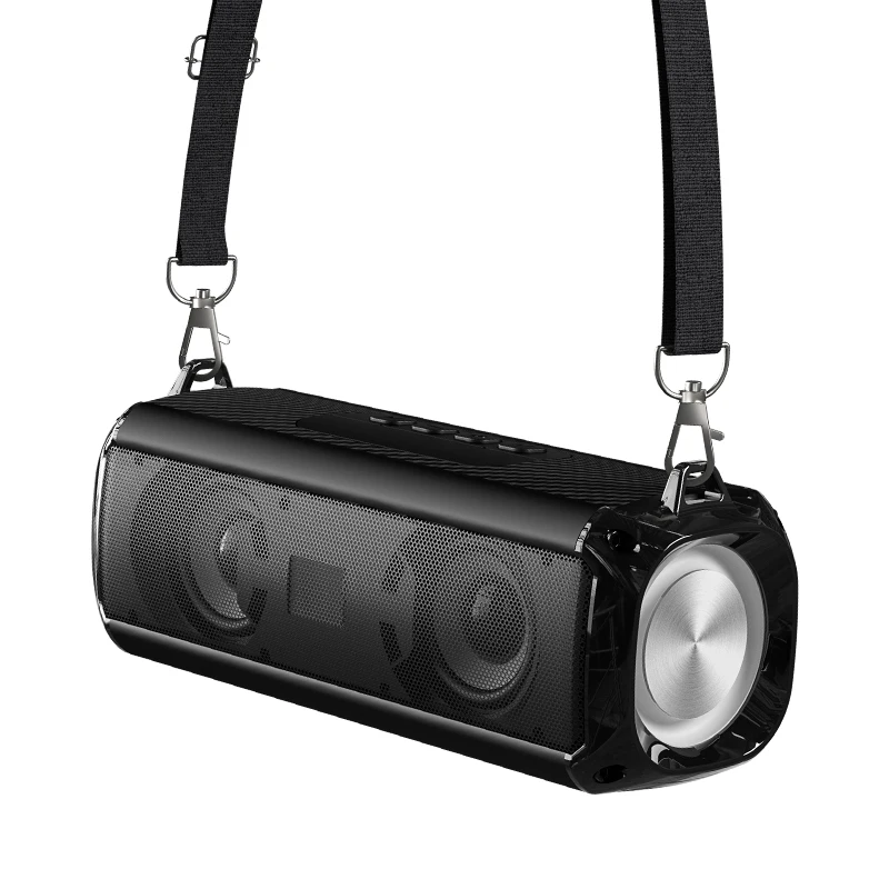 Rockmia Portable RGB LED Bluetooth Speaker with Strap