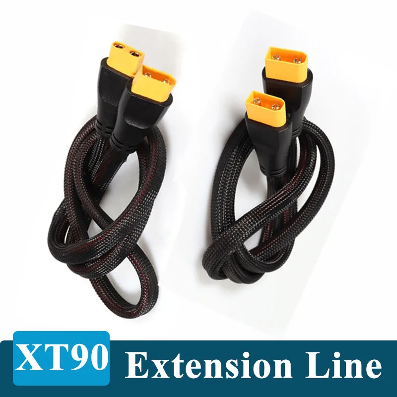 Câble Batterie RC 8AWG/9AWG Mâle-Mâle 0.5m/1m Lot