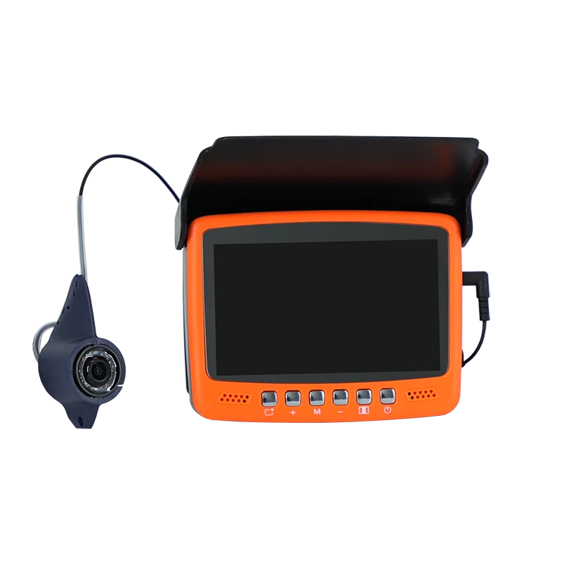 4.3 Inch IPS Monitor Video Fishing Camera With 15m Cable 1000TVL Fish Finder 8pcs Infrared Lamp Camera Lights ON/Off Function
