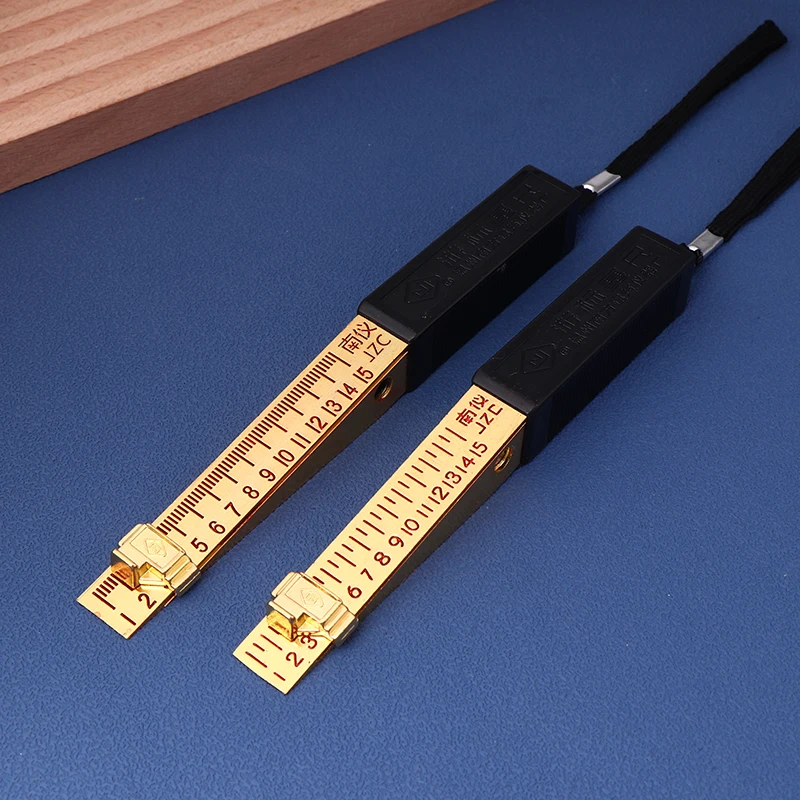 버니어 필러 게이지 쐐기 모양의 버니어 필러 게이지 1-15mm 하우스 엔지니어링..