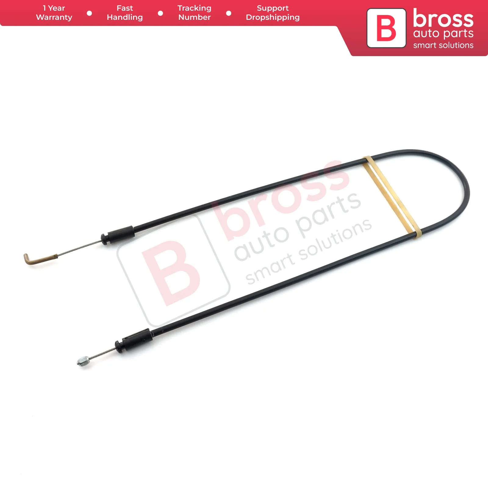 

BDP669 Tailgate Rear Door Boot Handle Release Lock Latch Bowden Cable 8200766888 for Renault Master MK3 Opel Movano Nissan NV400