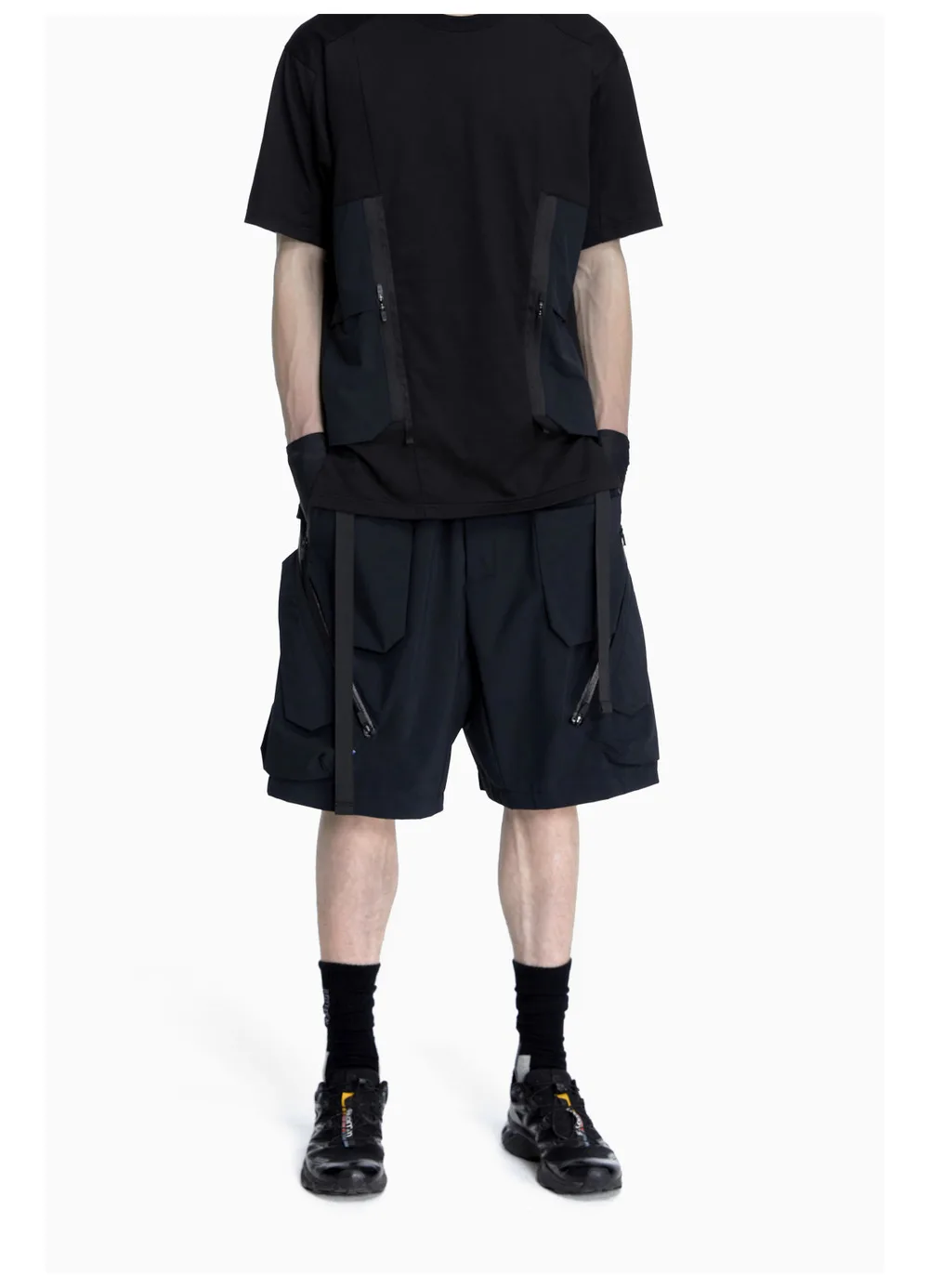 Reindee Lusion 23ss 209 quick drying  lightweight waterproof shorts integrated waist adjustment 3d pockets techwear gorpcore