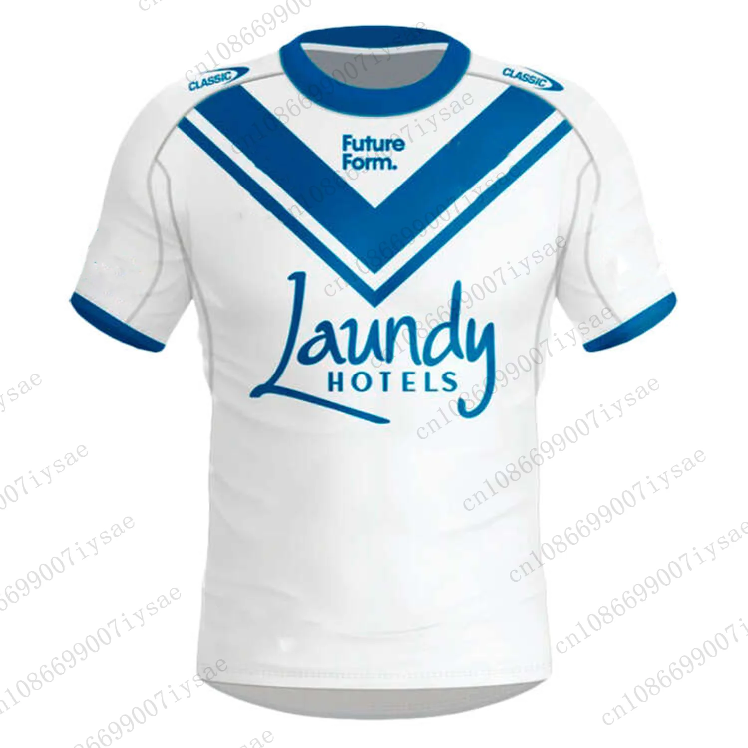 Bulldogs 24/25 Man Rugby Jersey Summer Fathion New Arrival Breathable Training Jersey Football Oversized Uniform For Adult&Kid 4
