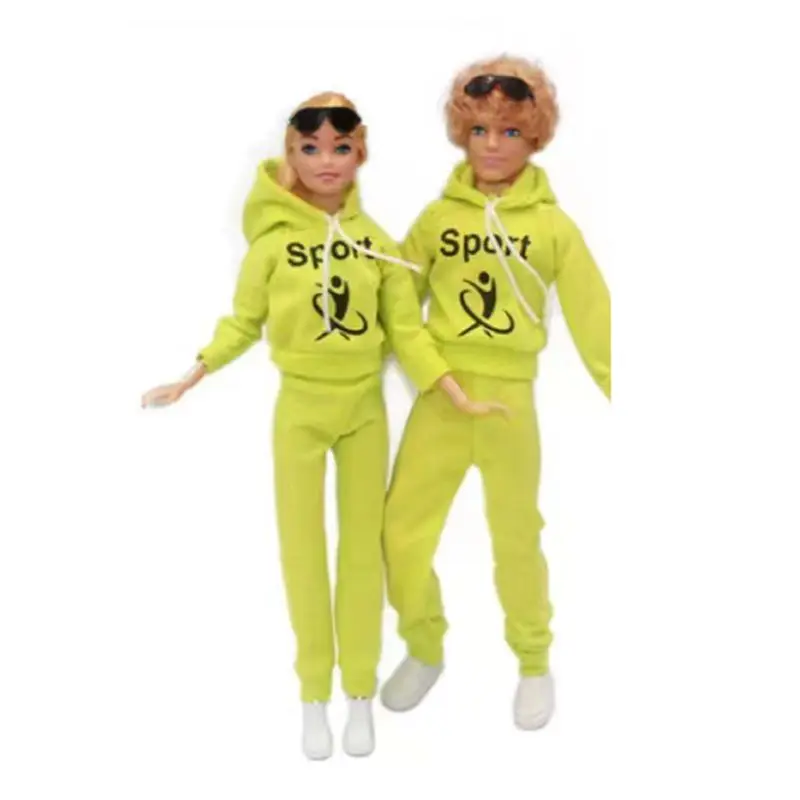 Kawaii Items Fashion Dolly Outfit Wear Kids Toys Lover Clothes Police Uniform Doll Accessories For Kid DIY Chidlren Girl Game - 2