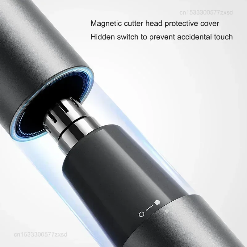 Xiaomi Mijia Electric Nose Hair Trimmer Removable Antibacterial Blade Hidden Protective Cover IPX5 Waterproof Travel Men Tool 4