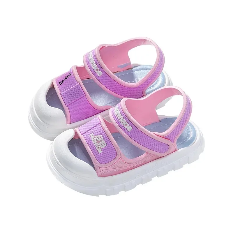 Children Slippers Summer Anti-Slip Soft Bottom Cartoon Sandals