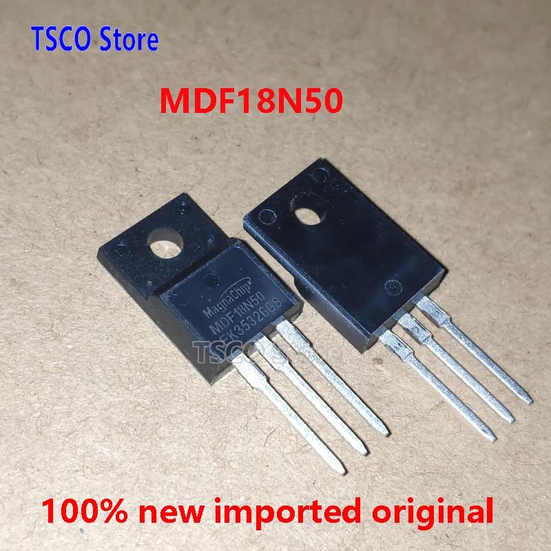 

(10 шт.) MDF18N50 новинка оригинальный MDF18N50 18A 500V MOS