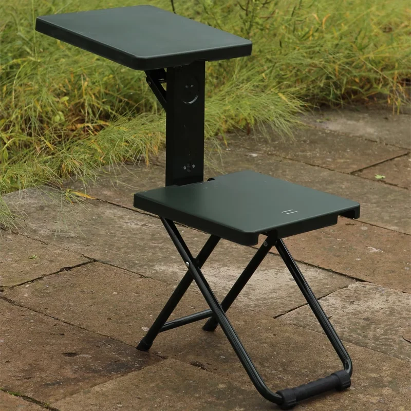 

Outdoor Portable Folding Chair Multi-functional Study Chair Outdoor Fishing Exam Folding Chair Writing Chair Camping Study Chair