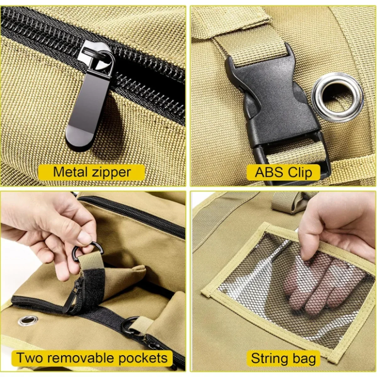 Cross-border spot hardware tools storage bag shockproof hardware electrician tool bag car suspension storage bag discount 3