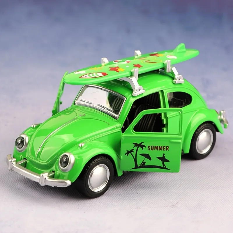 Fashionable Alloy Mini Car Model with Pullback Action – Durable and Battery-Free, Ideal Gift