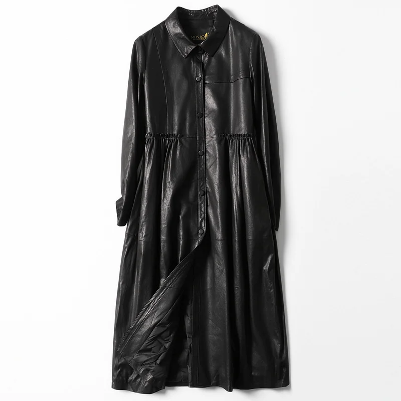 Рисунок 2 - Пуховик женский из натуральной кожи