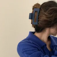 Large Size Women's Girls Plastic Hair Claws Clips Crab Barrette Fashion Hairpin Headwear Hair Accessories Ornament - Image 5