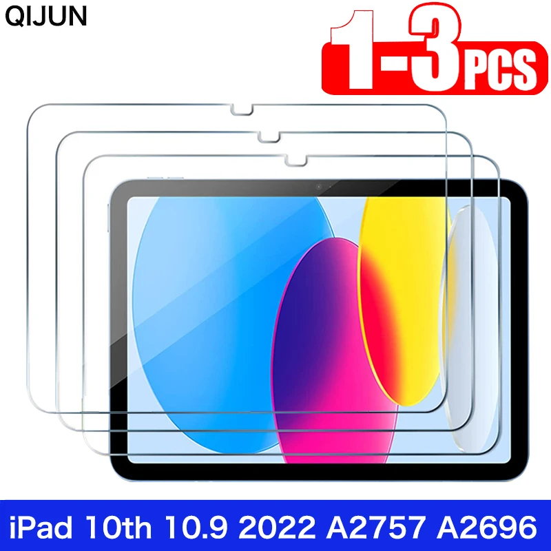 

Защитная пленка для планшета iPad 10 поколения 10,9 дюйма 2022 защитная пленка A2757 A2777 с защитой от отпечатков пальцев без пузырьков Закаленное стекло пленка