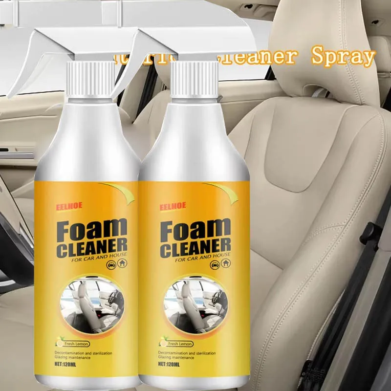 Multifunctional Car Upholstery Cleaner – Waterless, Powerful De-Greasing Seat Cleaner for Universal Use 3
