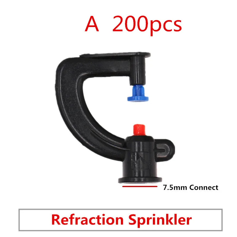 G-type 360Degree Sprayer Micro Sprinkler Refraction Misting Nozzles for Drip Irrigation Watering in Greenhouse