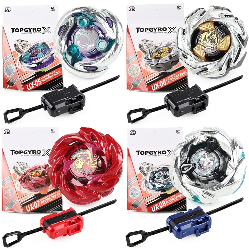 Gyroscope UX05 UX06 UX07 UX08 Series ToysBX001 BX Gyro Series BX Mango Launcher Battle Gyro