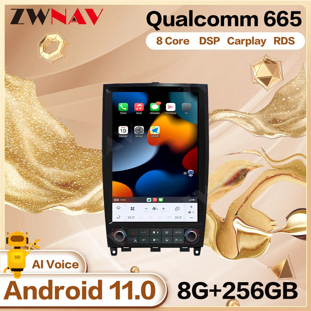 

Tesa- Screen Android Car Multimedia For Infiniti QX50 EX25 EX35 2009 2010 2011 2012 2013 2014 2015 2016 2017 2018 2019 GPS Radio