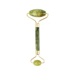 Natural Jade Facial Set: Firming & Anti - Aging Massager for Relaxation and Radiance (Massage Roller)