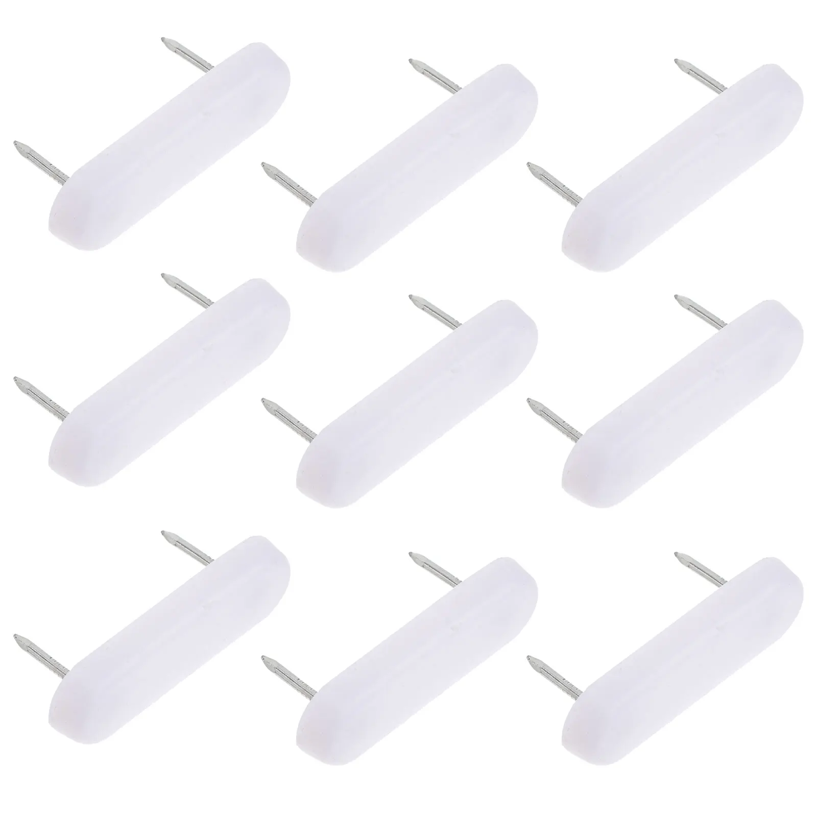 Heavy Duty Non-Slip Chair Leg Pads - 20 Pack Furniture Floor Protectors with Easy Install Double Pin Design