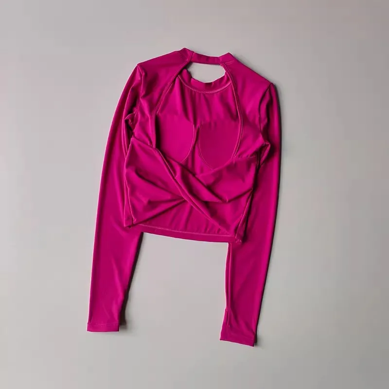 مثير قصيرة عارية الذراعين الثابتة وسادة الصدر تي ش...