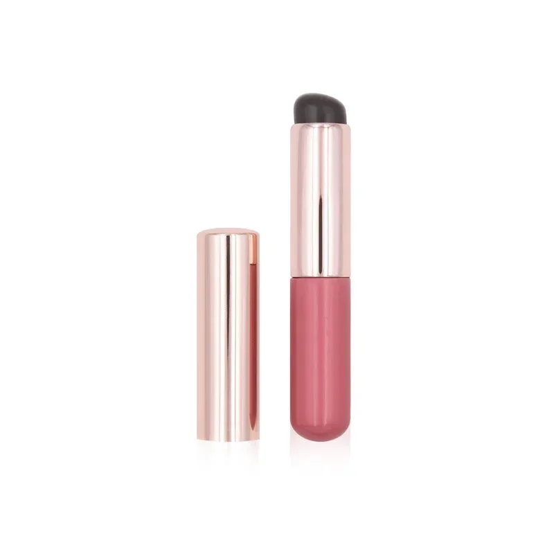Silicone Lip Brush Angled Concealer Makeup Brush Tool Portable Round Head Like Fingertips Q Soft Lipstick Concealer Brushs