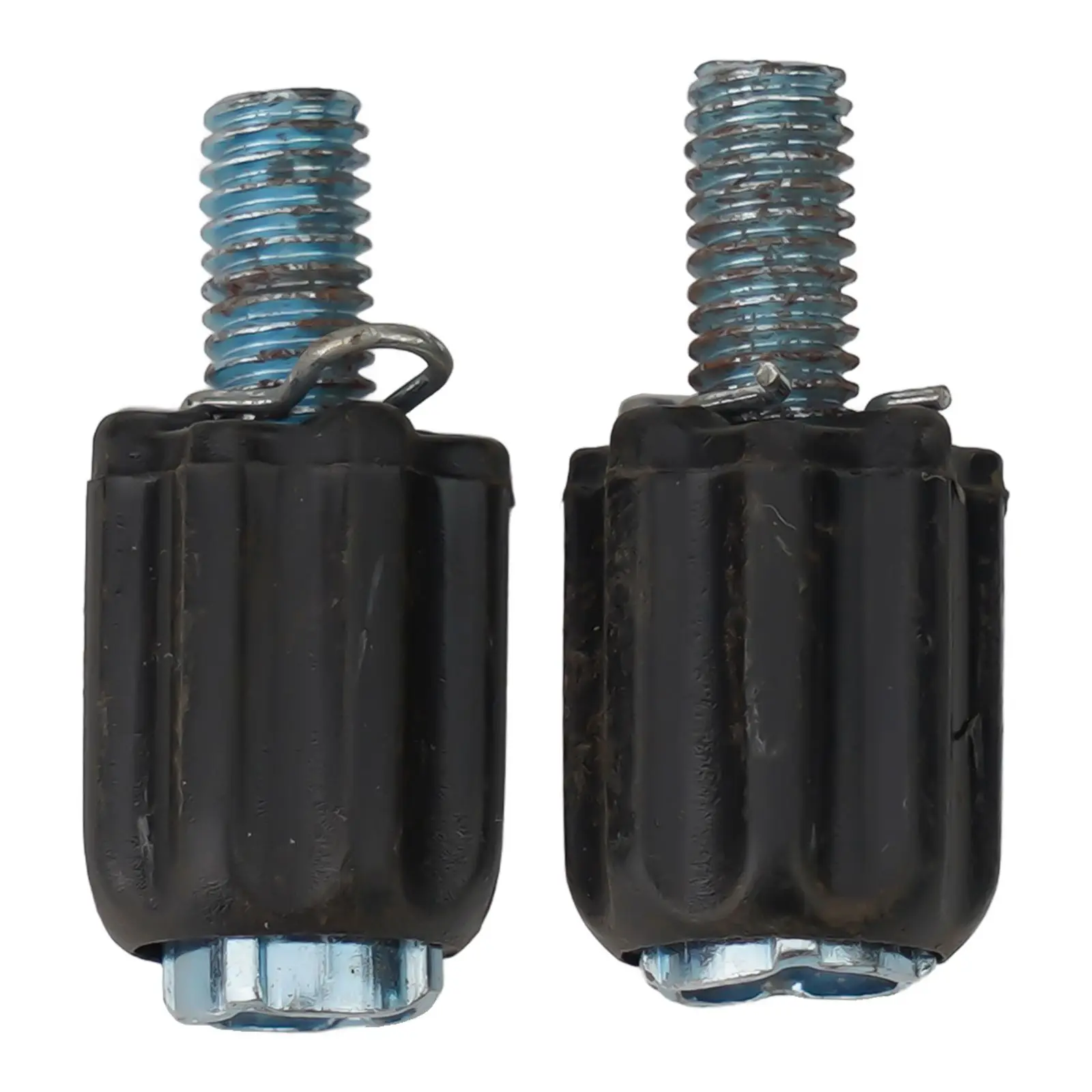 2 stücke Mountainbike Bremse Einstellen Schrauben 26x12mm M5 Gewinde Unterrohr Schaltwerk Schrauben Teller Fahrrad Getriebe Kabel Zubehör – Detail 8