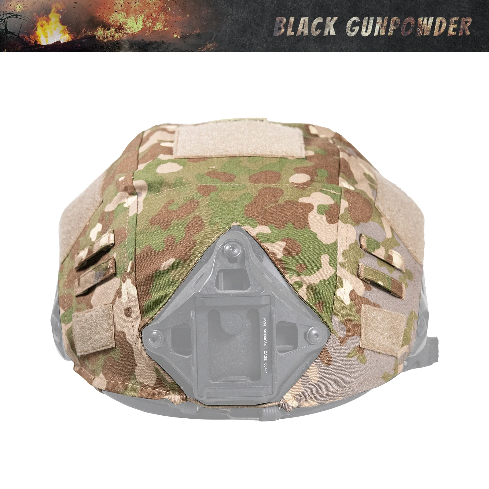 Deutsch Spot Camo De Spot Camouflage T-block Grau Sand Nacht MC Taktische Helm Abdeckung Tuch Outdoor Jagd Airsoft zubehör – Detail 1