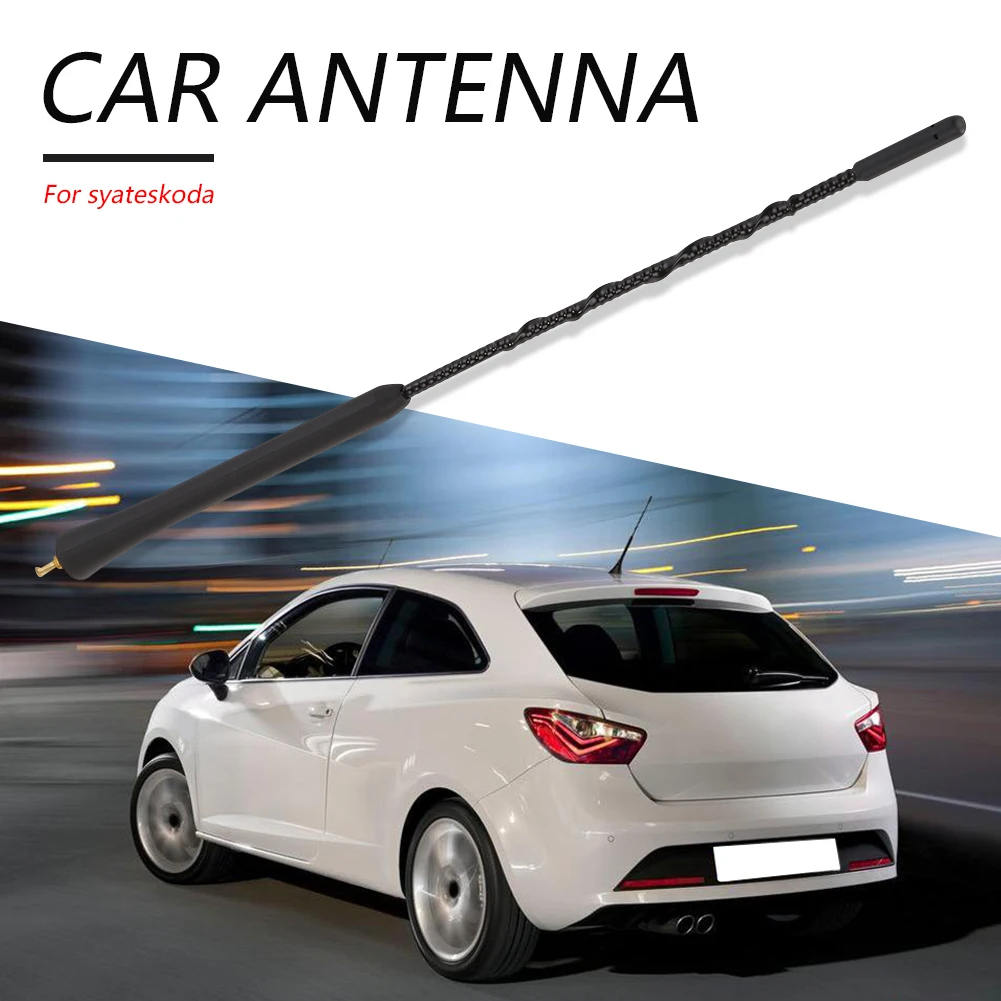 짧은 막대 안테나 마스트 자동차 인테리어 장식 부품 30cm SEAT Altea 5P Arosa 6H Ibiza 6J 6L Leon 1M 1P