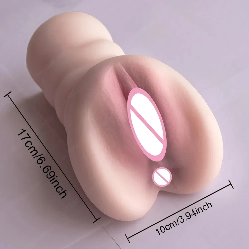 Male Masturbator 3D Sexy Women Half Body Silicone Sex Doll Real Ass Big Breast Lifelike Vagina Pussy Butt Anal Sex Toys For Men