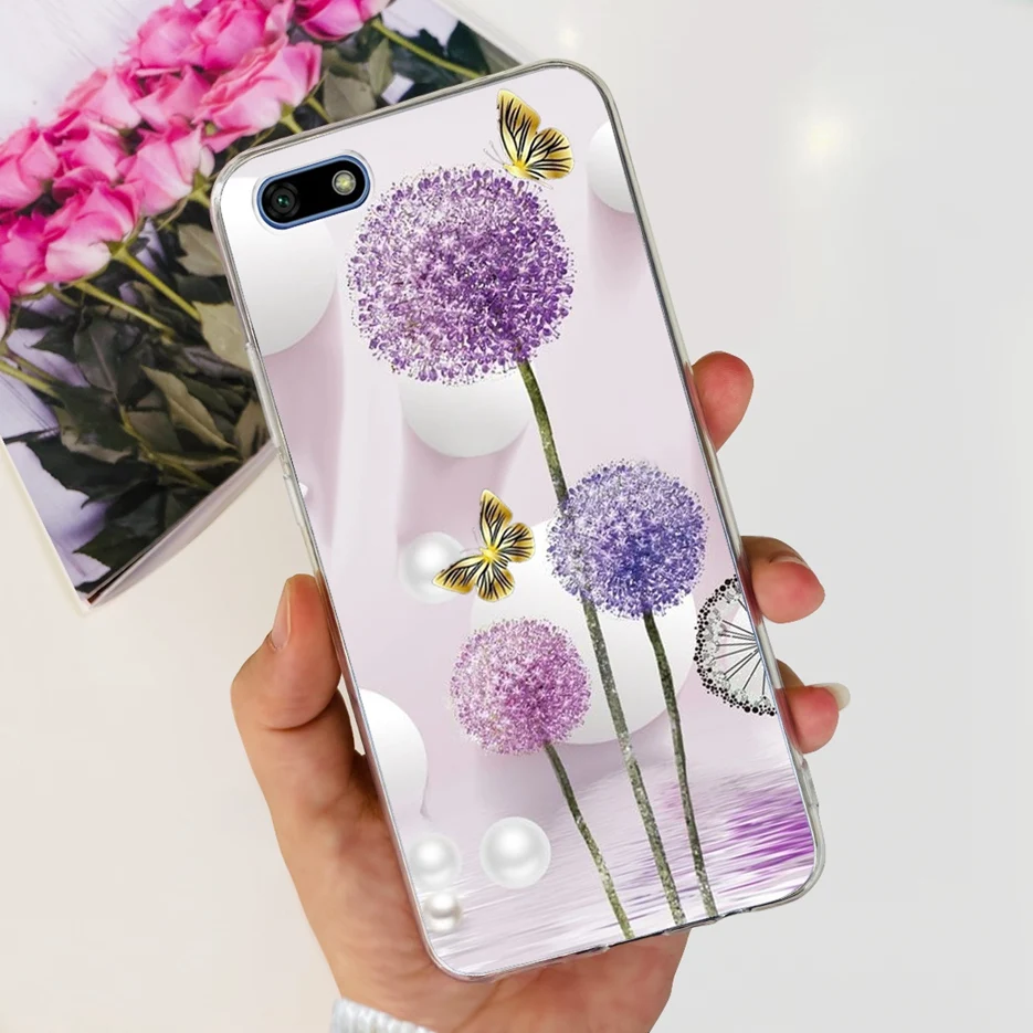 Luxury Painted Clear Silicone Soft Phone Case - Decorative Back Cover