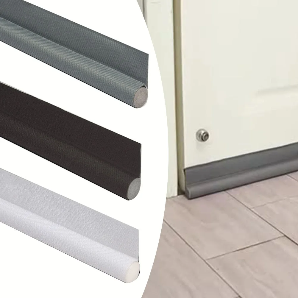 Description Picture 2 of item1pcs 95cm Windproof Seal Strip Sealer Soundproof Draught Excluder Stopper Door Bottom Guard Double Protector Dust-proof Blocker