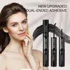 EASITENSION Glue False Eyelashes New Double Heads 2 In 1 Bond and Seal Lash Glue ,Waterproof Long Lasting 4