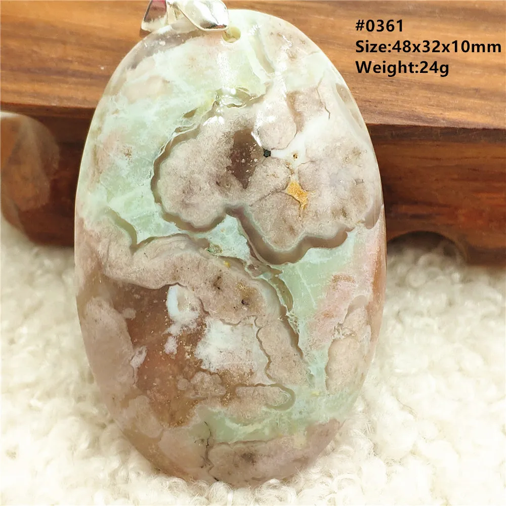 Natural Cherry Agate Gemstone Pendant Jewelry Oval Beads Water Drop Women Men Orange Red Agate Necklace Stone
