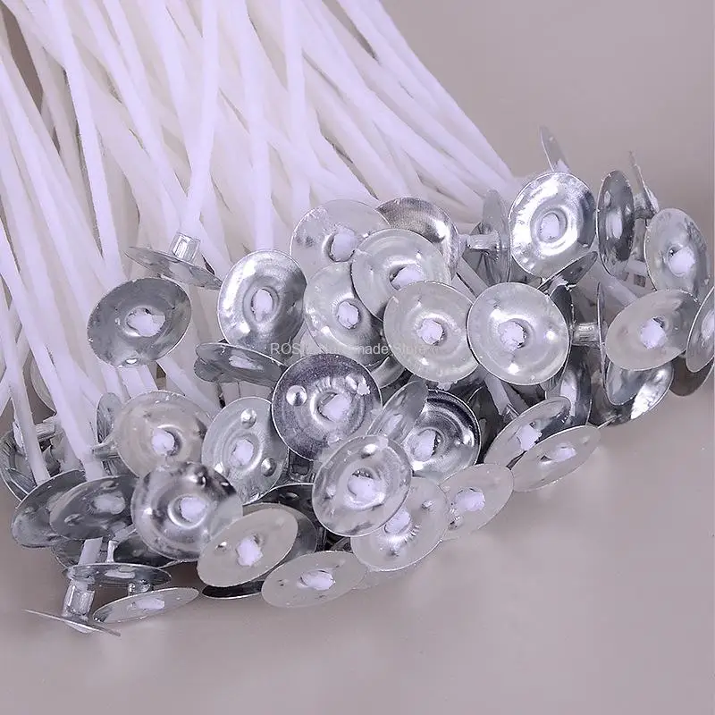 Multi-Size Cotton Wick Glass Bottles for Aromatherapy and DIY Candle Making - Set of 100