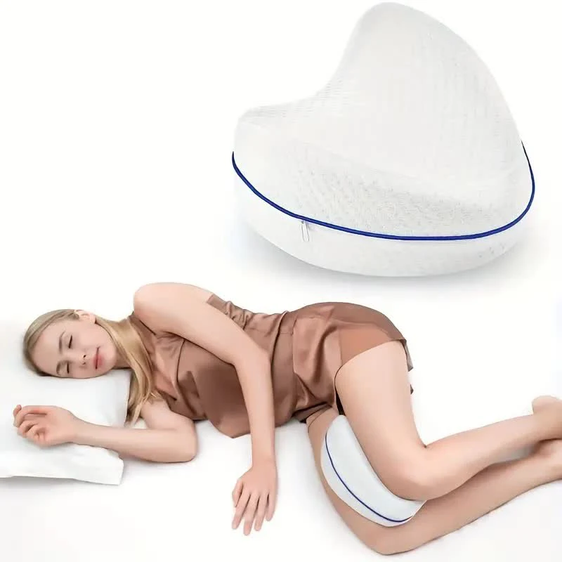leg pillow Body Memory Cotton Leg Pillow Home Foam Pillow Sleeping Orthopedic Sciatica Back Hip Joint Pain Relief Thigh Leg Pad Cushion