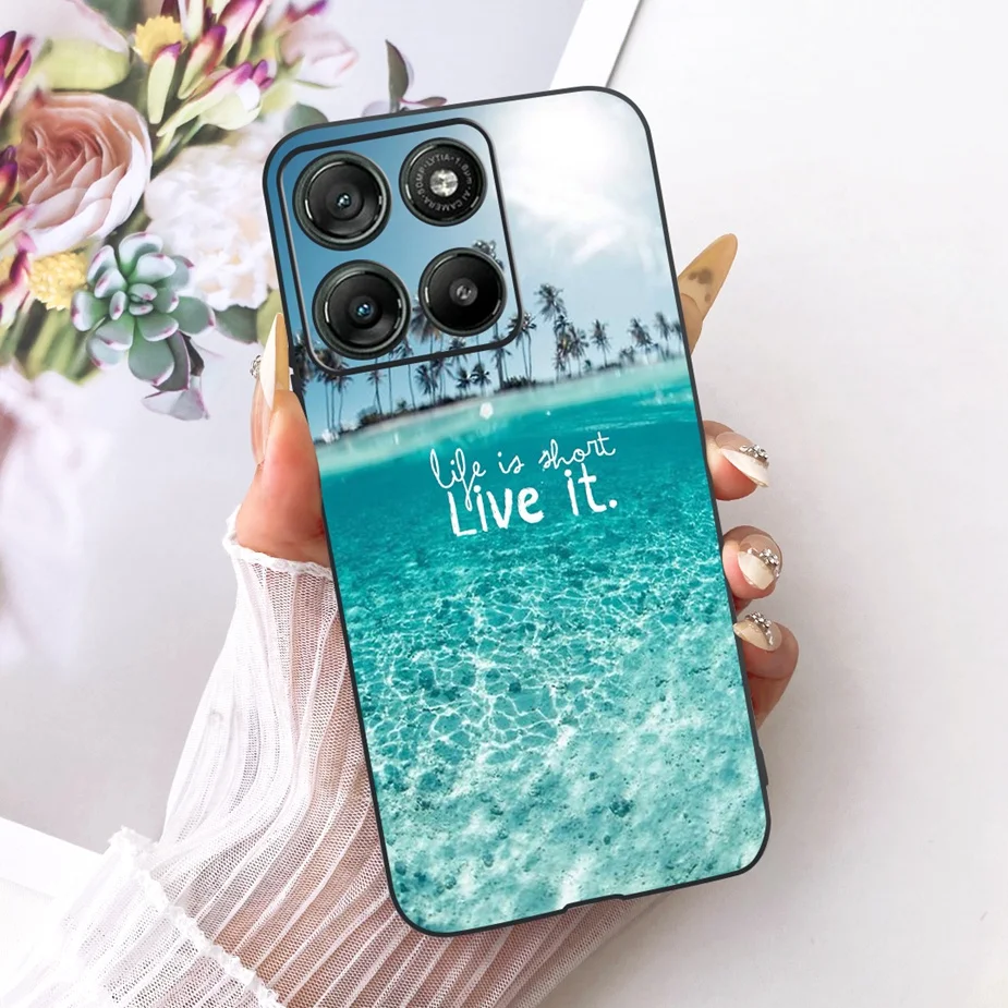 Luxury Floral Design Soft Silicone Case