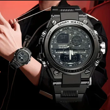 The Multi-functional Electronic Watch Korean Version Is Cool And Handsome Luminous Middle And High School Watch