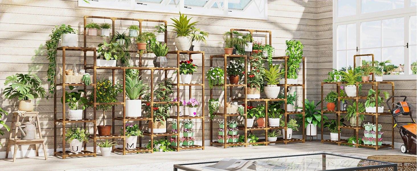 Tall Plant Stands Outdoor 